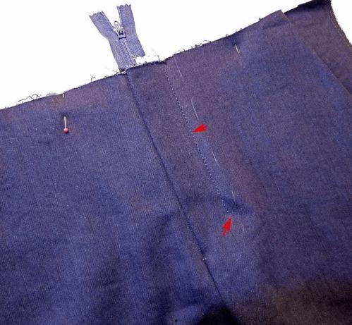 裤子门襟做法视频